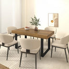 Table de salle à manger extensible polyvalente pour les grandes réceptions, améliorant l'expérience culinaire