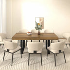 Table de salle à manger extensible polyvalente pour les grandes réceptions, améliorant l'expérience culinaire