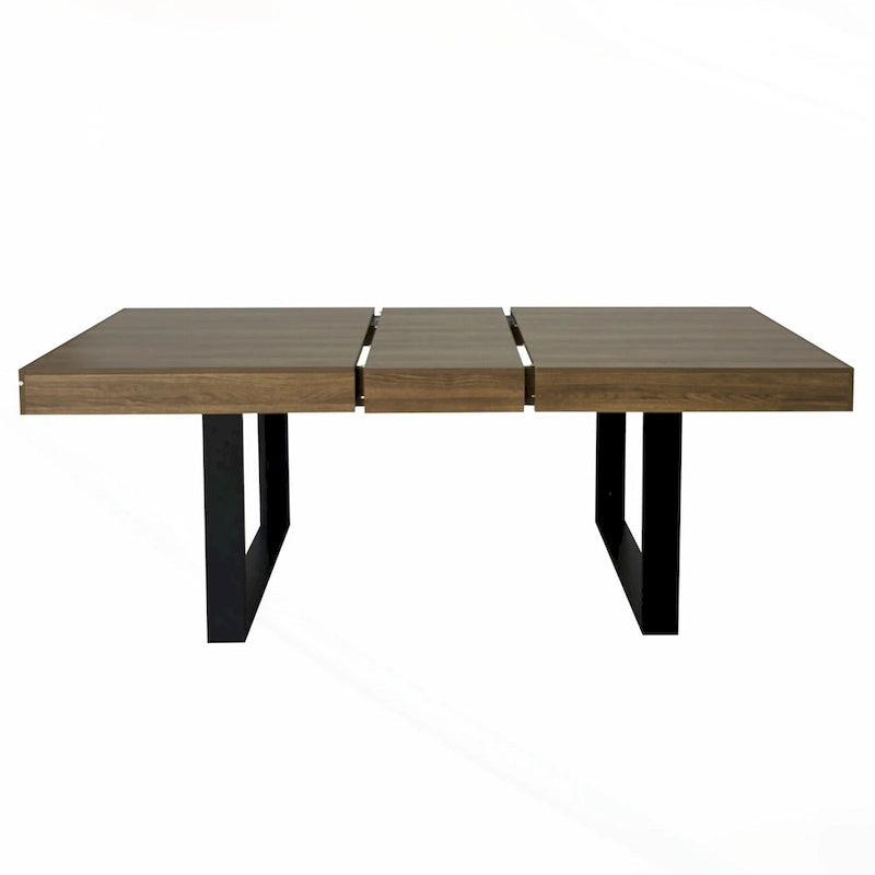 Table de salle à manger extensible polyvalente pour les grandes réceptions, améliorant l'expérience culinaire