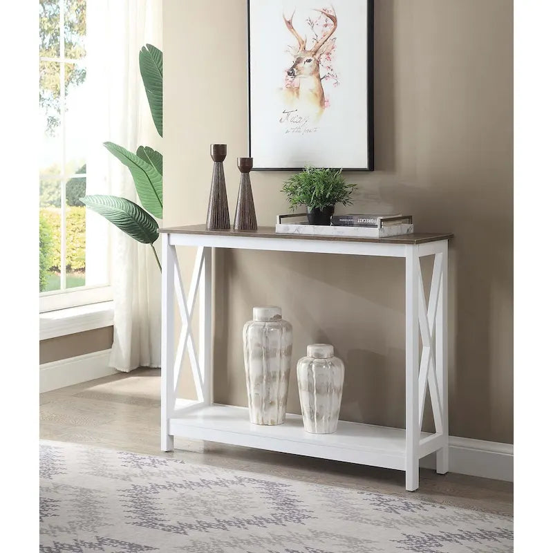 Console avec étagère Convenience Concepts