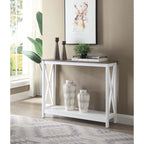 Console avec étagère Convenience Concepts