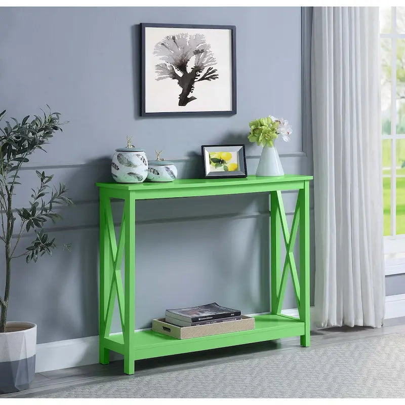Console avec étagère Convenience Concepts