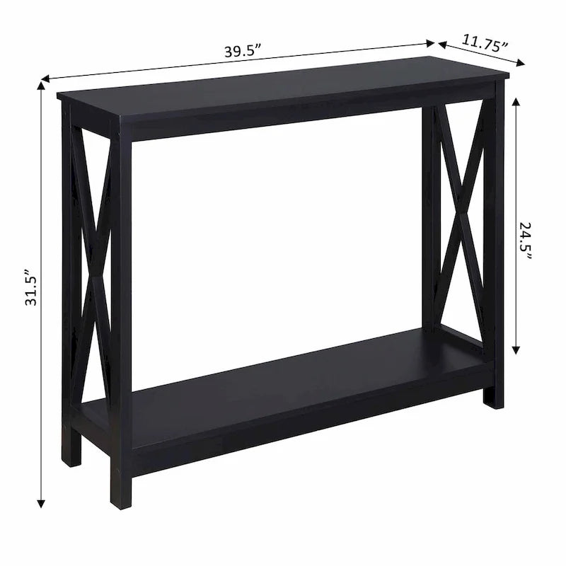 Console avec étagère Convenience Concepts