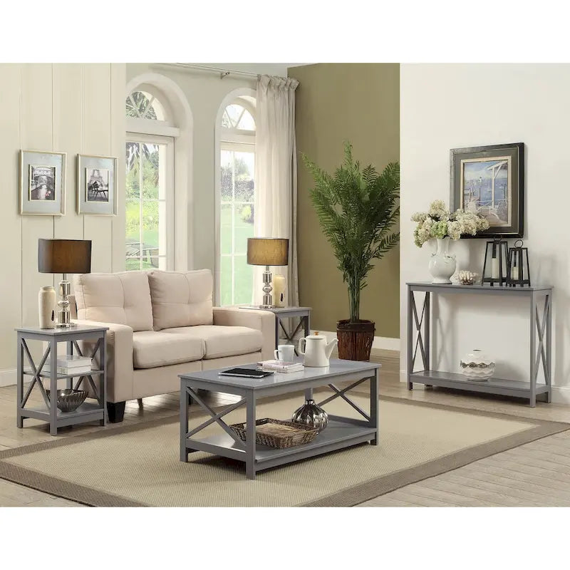 Console avec étagère Convenience Concepts