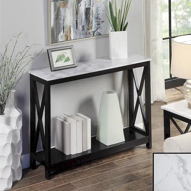 Console avec étagère Convenience Concepts
