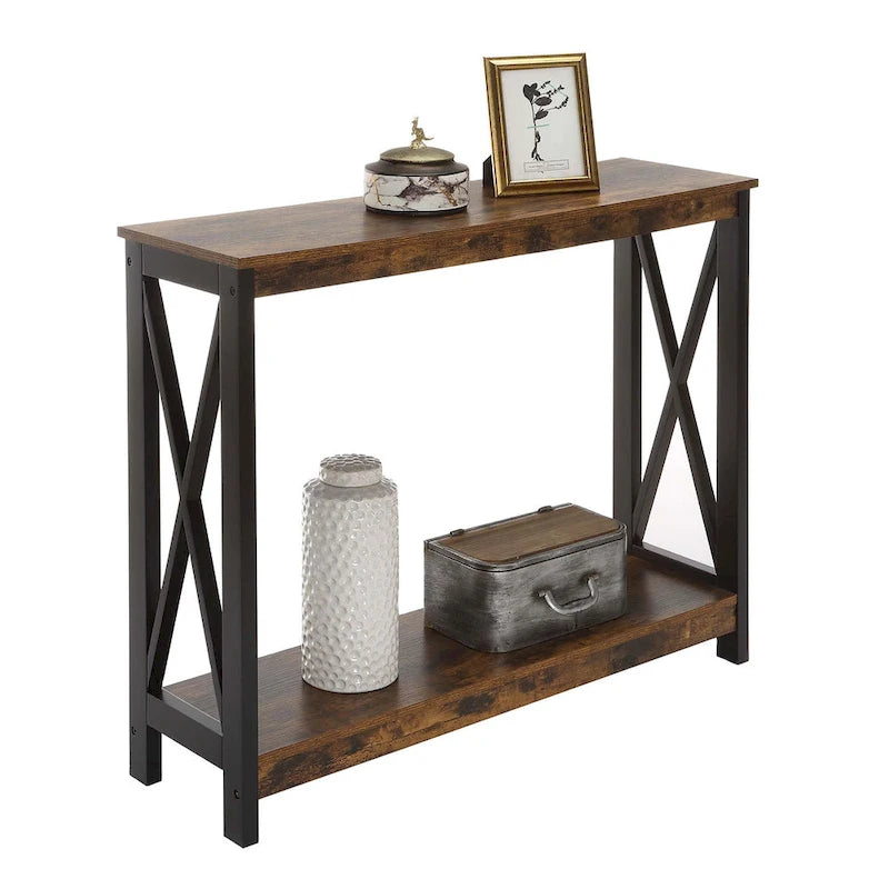 Console avec étagère Convenience Concepts