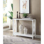 Console avec étagère Convenience Concepts