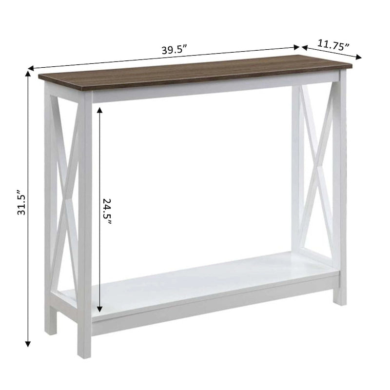Console avec étagère Convenience Concepts