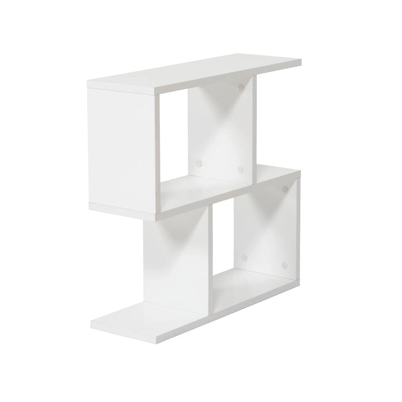Table d'appoint rectangulaire Lon à 4 étagères, table d'appoint étroite de 23 pouces