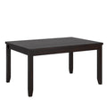 Table à manger rectangulaire en bois