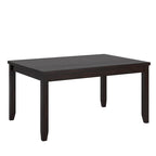 Table à manger rectangulaire en bois