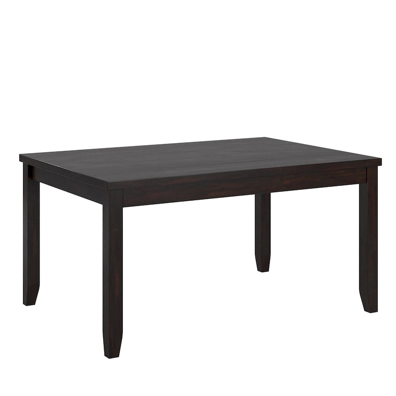 Table à manger rectangulaire en bois