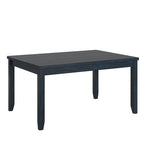 Table à manger rectangulaire en bois