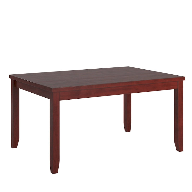 Table à manger rectangulaire en bois