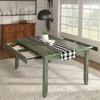 Table à manger rectangulaire en bois