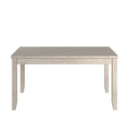 Table à manger rectangulaire en bois