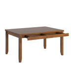 Table à manger rectangulaire en bois