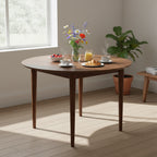 Belinda Walnut 47-inch Round Leg Dining Table by Greyson Living