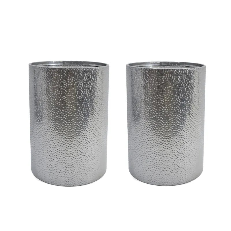 Tables d'appoint martelées (lot de 2)