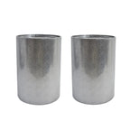 Tables d'appoint martelées (lot de 2)