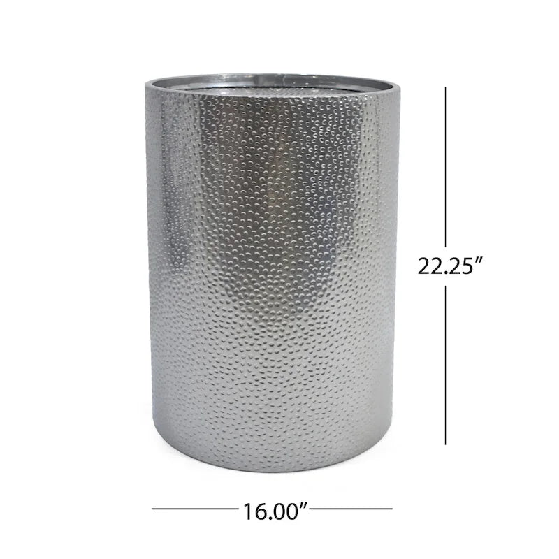 Tables d'appoint martelées (lot de 2)