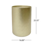 Tables d'appoint martelées (lot de 2)