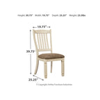 Chaise de salle à manger (lot de 2)
