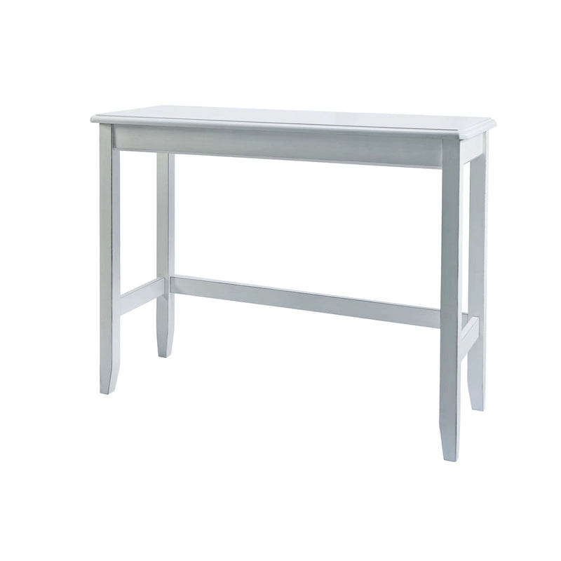 Table de canapé à hauteur de bar avec deux tabourets de comptoir