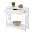 Console d'entrée 1 tiroir avec étagère Convenience Concepts