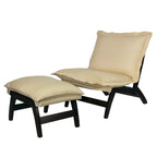 Chaise longue pliante décontractée