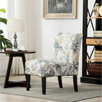 Fauteuil d'appoint contemporain sans accoudoirs