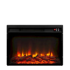 Meuble TV de style rustique avec cheminée – 70 po de largeur – Convient aux téléviseurs jusqu'à 70 po – 71 larg. x 30 haut. x 15,5 prof. (po)