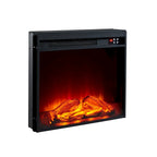 Meuble TV de style rustique avec cheminée – 70 po de largeur – Convient aux téléviseurs jusqu'à 70 po – 71 larg. x 30 haut. x 15,5 prof. (po)