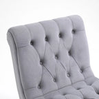 Ensemble de 2 fauteuils de salon rembourrés sans accoudoirs
