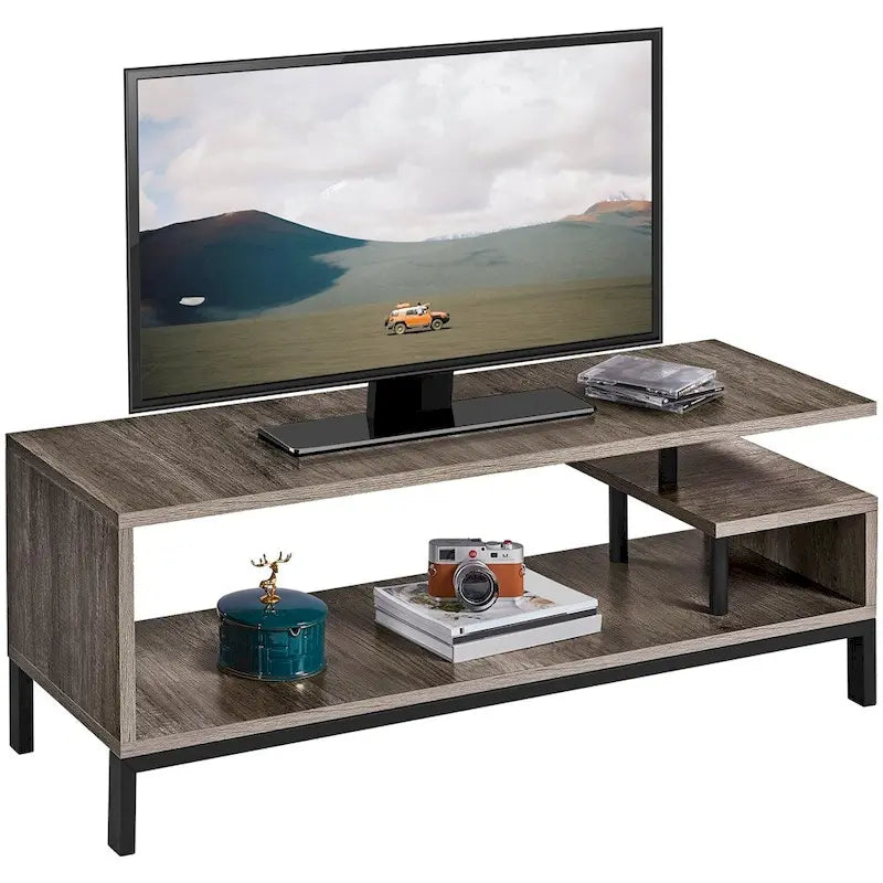 Meuble TV en bois pour petit espace de salon