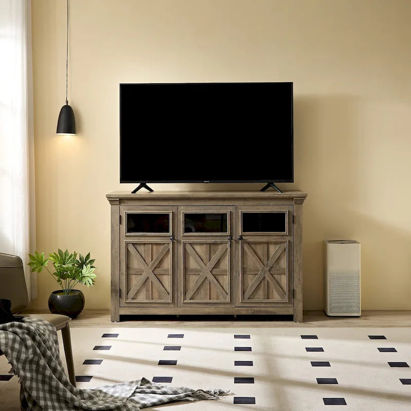 53 Bar Meuble de Rangement pour Bar à Vin Étagères Réglables Buffet/Desserte