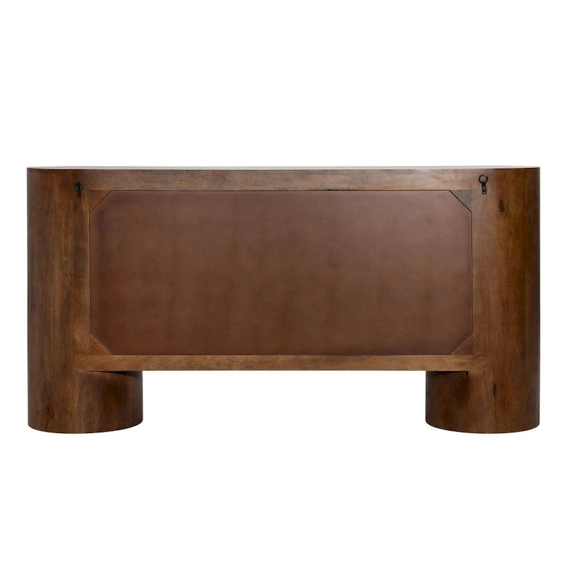 Enfilade large 67 Saddle, marron moyen